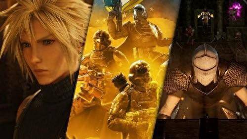 FF7重生为2月PS5下载榜第二 仅次于《地狱潜者2》